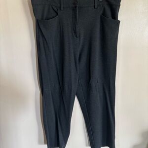 Universal Standard Charcoal Ponte Pants Size M (16/18)